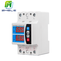63A 80A 100A 230V 54mm Réglable Sur Sous Tension Protecteur Relais Protection, Protecteur De Tension Électrique Numérique