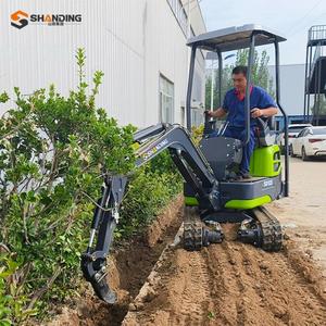 โรงงาน SHANDING รับผลิตตามสั่ง รถขุดขนาดเล็ก 1 ตัน มาตรฐาน EPA CE Euro 5 สำหรับเครื่องยนต์ มอเตอร์กำลังขุดสูง - Product Image 1
