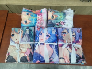 Almohada de cuerpo <span class=keywords><strong>Dakimakura</strong></span> personalizada con estampado de Kurumi Tokisaki, anime japonés hentai, chica sexy, poliéster, lisa, para hospitales, Acción de Gracias - Product Image 6