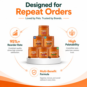 PetViva Suplemento Masticable Antipulgas <span class=keywords><strong>y</strong></span> <span class=keywords><strong>Garrapatas</strong></span> para Perros, Seguro <span class=keywords><strong>y</strong></span> Natural, 180 Masticables, con Ajo, Levadura de Cerveza <span class=keywords><strong>y</strong></span> Pato, Venta al por Mayor, OEM - Product Image 4