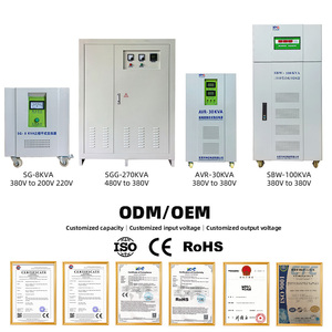 Stabilizzatore di Tensione Automatico Trifase, Regolatore AC 380V 20Kva 15Kva 10Kva, Stabilizzatore di Tensione Trifase per SVC - Product Image 6