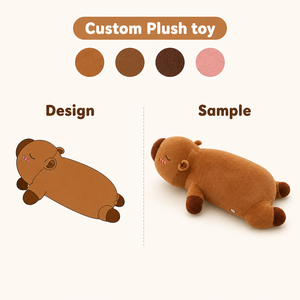 Peluche de Caviar con Forma Alargada, Personalización Profesional OEM de Juguetes de Animales, Mascota de Marca Personalizada, Regalo de Cumpleaños para Niños - Product Image 2