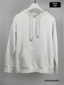 Heavy <b>Thick</b> Hoodie Pure Color Fleece Screen Printed Double Sided Men'S Outerwear Clothing Manufacturers Custom Hoodies With <b>Rope</b> - Product Image 3
