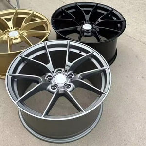 Jantes personnalisées 114,3 X 5 VS-5RSE Racing Wheel, jante forgée monobloc, finition argent brossé, pour modèles 18-21, déport pour E92 E93 M3 M4 M5 - Product Image 1