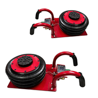 Cric pneumatique portable 3000 kg – Cric gonflable pour voiture avec coussin d'air réglable et pliable pour réparation automobile