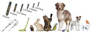 Microchip per Animali 134.2KHz RFID EM4305, Mini Tag in Bio-Vetro con Rivestimento in Parilen, ISO11784/<span class=keywords><strong>5</strong></span>, Durevole per Cani, Gatti, Pesci, Identificazione Animali Domestici - Product Image 3
