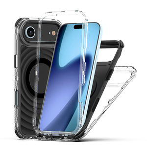 Coques de téléphone <span class=keywords><strong>portable</strong></span> pour Infinix Hot 50 Pro plus 4G/Hot 60i/GT 30, texture magnétique de luxe, 3 en 1, antichoc - Product Image 4