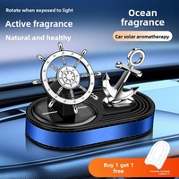 Diffuseur d'intérieur de voiture en plastique solide moderne Pièces d'intérieur Ornement d'ancre de barre de console Désodorisant pour console de voiture