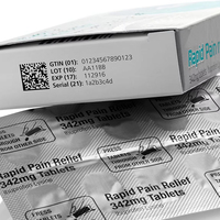 HP 2.5 TIJ Printer Inkjet 7 inci 12.7mm, mesin Printer Tij tanda kode tanggal RICOH teknologi Inkjet termal Online layar sentuh