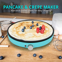 Crêpière à gâteau antiadhésive portable à température réglable automatique