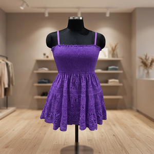 Vestido Camisero de Algodón para Mujer, Estilo Casual con Botones, Fabricante con el Mejor Precio al por Mayor - Product Image 6