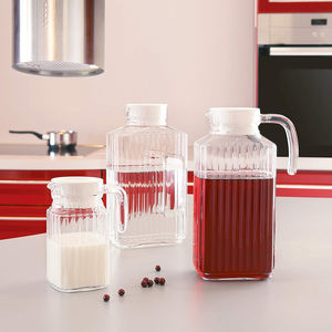 Jarra de agua personalizada para restaurante, servicio de té de alta resistencia, inastillable, para bebidas, leche, jarra de zumo - Product Image 3