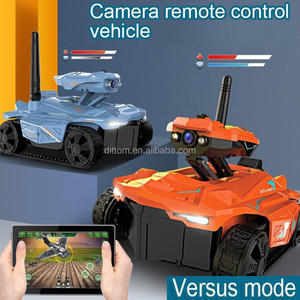 Nouvelle Arrivée <span class=keywords><strong>Spy</strong></span> Track <span class=keywords><strong>Tank</strong></span> WIFI 2.4G FPV 720P HD Caméra en Temps Réel Vidéo en Direct <span class=keywords><strong>Mini</strong></span> RC Battle Fight Car - Product Image 2