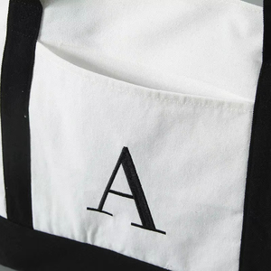 Sac fourre-tout de plage et de shopping en toile de coton polyester calicot, motif mignon, impression personnalisée, écologique, vente en gros, offre spéciale pour femmes - Product Image 4