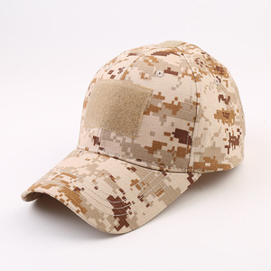 Wholesale <strong>Hook</strong> and <strong>Loop</strong> Fastener Men Camouflage Sports Cap Outdoor Dress Camo Baseball <strong>Hat</strong> for Men