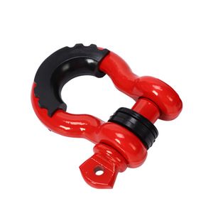ตะขอเกี่ยวแบบ D-Shackle ขนาด 3/4 นิ้ว ทำจากเหล็ก รับน้ำหนักได้ 4.75 ตัน สำหรับใช้กับรถออฟโรดในการกู้ภัย - Product Image 2