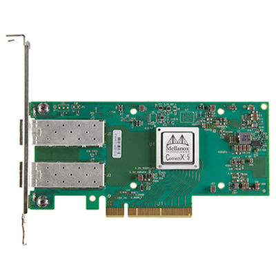 Mellanox MCX512A-ACUT ConnectX-5 EN Network Interface Card 10/25GbE Dual-Port SFP28 PCIe Adapter for Server and Storage