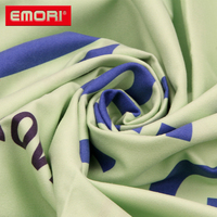 Logo baskı ile sıcak satış özel baskı boy mikrofiber plaj havlusu süper emici