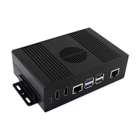 Raspberry beri Pi 5 jaringan Gigabit ekspansi multifungsi Internal PCIe papan adaptor pilihan komponen elektronik terintegrasi