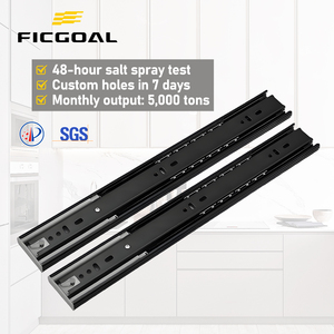 Ficgoal 3-Fold <strong>Soft</strong> <strong>Close</strong> <strong>Slides</strong> Cold Rolled Steel Office Desk <strong>Drawers</strong> Tailored Furniture for Hospital Living Room Kitchen - Product Image 1