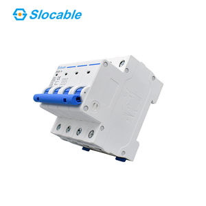 Slocable 1-63A 2P 3P 4P 250v 500v 750v <span class=keywords><strong>Dc</strong></span> Mini disjoncteur pour système d'alimentation solaire - Product Image 4