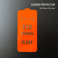 21D verre trempé clair soie impression téléphone portable protecteur d'écran pour iphone samsung huawei xiaomi Infinix Tecno motorola