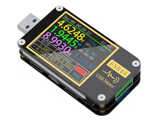 FNIRSI-C1 Type-C PD триггер USB-C Вольтметр Амперметр Тестер светодиодный дисплей протокол быстрой зарядки для <span class=keywords><strong>Power</strong></span> <span class=keywords><strong>Bank</strong></span> ПК программное обеспечение - Product Image 2