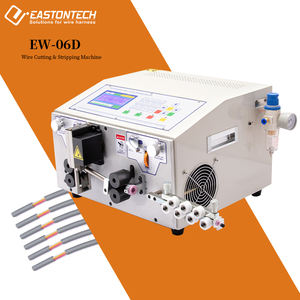 آلة قطع وتجريد الأسلاك الأوتوماتيكية EW-06D بطول قطع من 1 إلى 100 متر، معدات تصنيع الكابلات بقطر من 0.1 إلى 10 ملم مربع بسعر المصنع - Product Image 1