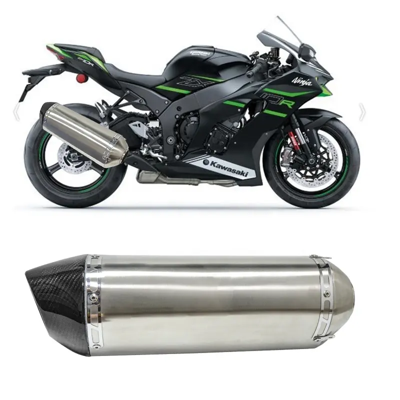 Para Yamaha YZF R1 MT10 FZ10 Alto Desempenho Motocicleta Silenciador De Escape Motocicleta Acessórios Personalizados