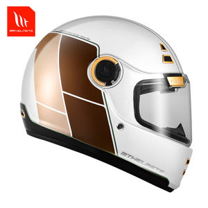 Casque de moto intégral moderne et populaire MT JARAMA RIDE ROUTE en ABS unisexe à dégagement rapide, idéal pour la course et le tourisme toutes saisons - Product Image 3