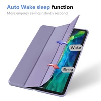 Coque magnétique antichoc ultra-fine avec fonction veille/réveil automatique pour iPad Pro 11 2020 – Vente en gros usine