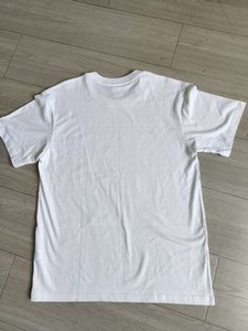 <span class=keywords><strong>T</strong></span>-shirts pour femmes en coton 100% avec impression HD personnalisée, non transparents, blancs, 210 grammes, manches courtes, mode américaine, <span class=keywords><strong>t</strong></span>-shirts pour femmes - Product Image 5