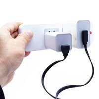 Cable USB a Tipo-C de Carga Rápida, Conectores USB Tipo-C en Ángulo Recto, Diseño Flexible, Admite Transferencia de Datos y Carga para Teléfonos