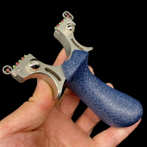 Hoge Precisie Roestvrijstalen Boogkop + Aluminium Handvat Katapult Kruisboog Jacht Professionele Krachtige Katapult - Product Image 5