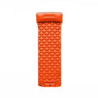 Matelas de plage gonflable portable avec logo personnalisé pour les voyages et la randonnée, tapis de camping pliable en TPU