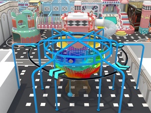 Area <span class=keywords><strong>Giochi</strong></span> Personalizzata Rosa per Bambini, <span class=keywords><strong>Parco</strong></span> <span class=keywords><strong>Giochi</strong></span> Morbido per Interni, Attrezzature per Divertimento nei Centri Commerciali - Product Image 5