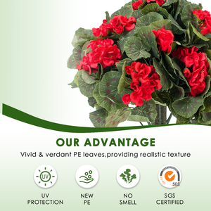 <span class=keywords><strong>Amazon</strong></span> buis topiaire arbre à fleurs artificielles avec des plantes de sol pour la maison jardin - Product Image 5