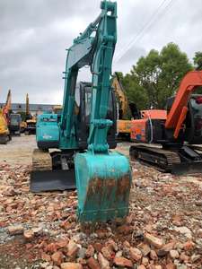 Excavatrice hydraulique sur chenilles d'occasion Kobelco SK75-8 de 2020, 7 tonnes, moteur diesel turbo, pompe hydraulique, moteur, performances stables - Product Image 3