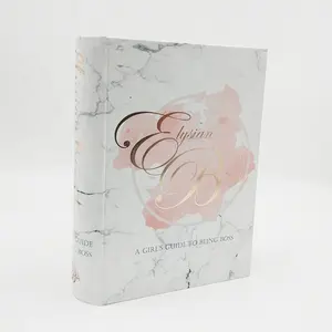 Custom Logo Magnetic Style Fake Book Shaped Gift Box