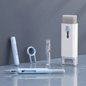 Kit de Limpieza 7 en 1, Cepillo para Limpiar el Teclado de la Computadora, Bolígrafo de Limpieza para Auriculares, Extractor de Teclas para AirPods, iPhone, Juego de Herramientas de Limpieza - Product Image 2