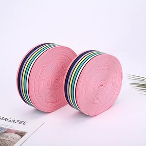 Nouvelle conception de bande élastique colorée, utilisable à plusieurs fins, matériau personnalisable, polyester et caoutchouc. - Product Image 2