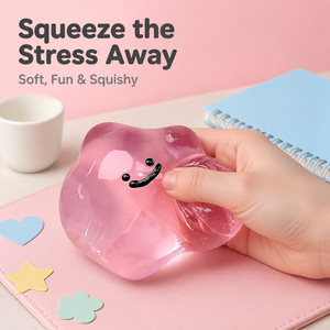 Jouet anti-stress en slime en forme d'étoile, brillant et moelleux, slime sensoriel, cadeaux de fête, vente en gros - Product Image 2
