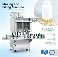 Compteur de comprimés électronique médical automatique, machine de comptage et de conditionnement de gélules souples en acier inoxydable SUS304