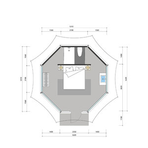 Luxury Canvas Glamping <b>Tents</b> With Bathroom Waterproof Design for Family Resorts Hotels and Rainforest Outdoor Use H23 Our Produc - Product Image 6