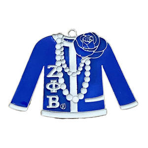 Zeta Phi Beta Sorority DIYピジョン1920チャームペンダントかわいいジュエリー作りアルファベットネックレスイヤリングブレスレット子供用 - Product Image 1