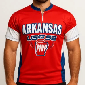Quick-Dry 1/4 Zip <b>Baseball</b> <b>Jersey</b> | Custom Full Sublimated Performance Wear | OEM/ODM <b>Bulk</b> Supplier - Product Image 1