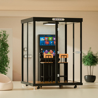 Cabine de réunion de bureau, isolation acoustique, studio de musique, cabine insonorisée de bureau, cabine de piano pour bureau et entrepôt