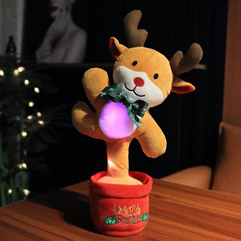 Élan de Noël environ 32-35 cm légère erreur