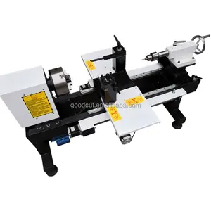 Chất Lượng Cao Máy Tính Để Bàn Mini CNC Máy Tiện Gỗ Quay Cho Cầu Thang Cột Bình Chân Phong Cách Châu Âu Nội Thất La Mã Cột