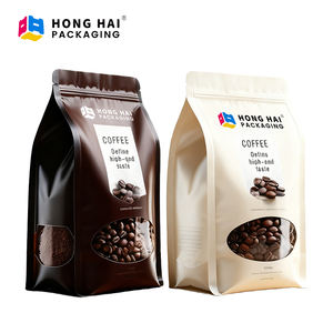 Sac à café personnalisé avec valve et fermeture éclair, 150 g, emballage d'échantillon, promotion de la marque, petite entreprise, dégustation de café frais - Product Image 1